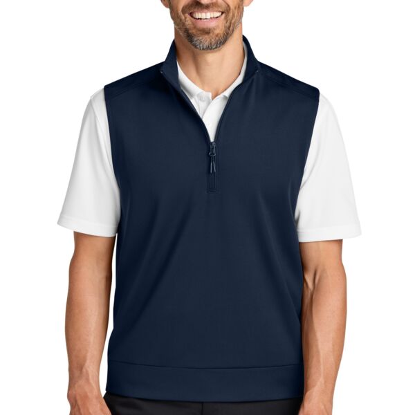 C Free ® Double Knit 1/4 Zip Vest Thumbnail