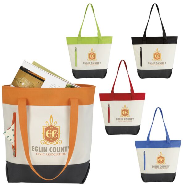 Good Value™ Color Zip Tote Thumbnail