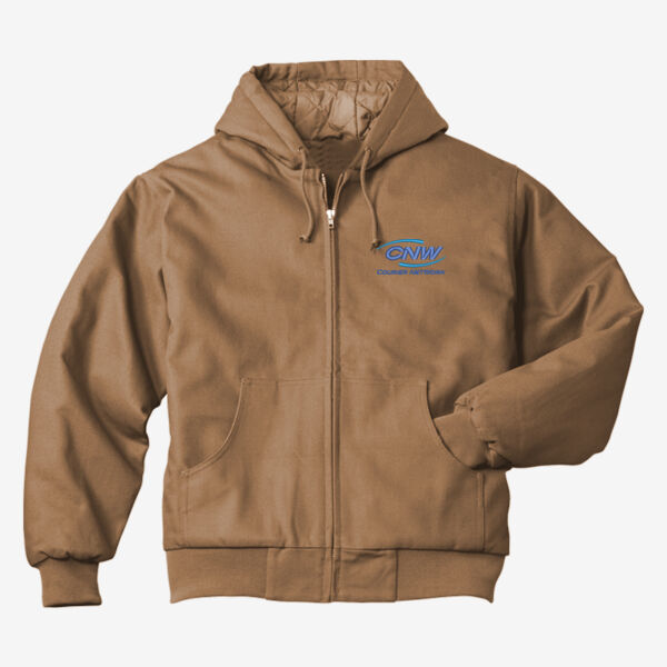   - Duck Cloth Hooded Work Jacket Thumbnail