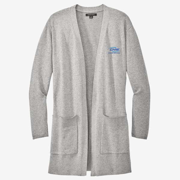   - Women's Open Front Cardigan Sweater Thumbnail