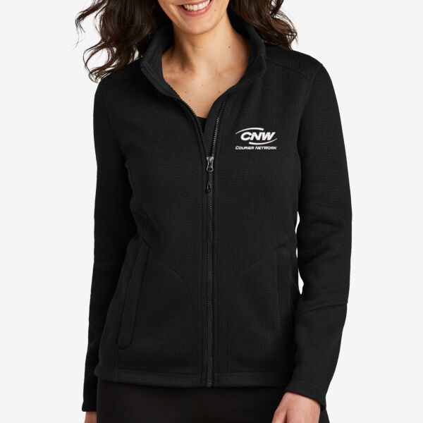   - Women's Arc Sweater Fleece Jacket Thumbnail