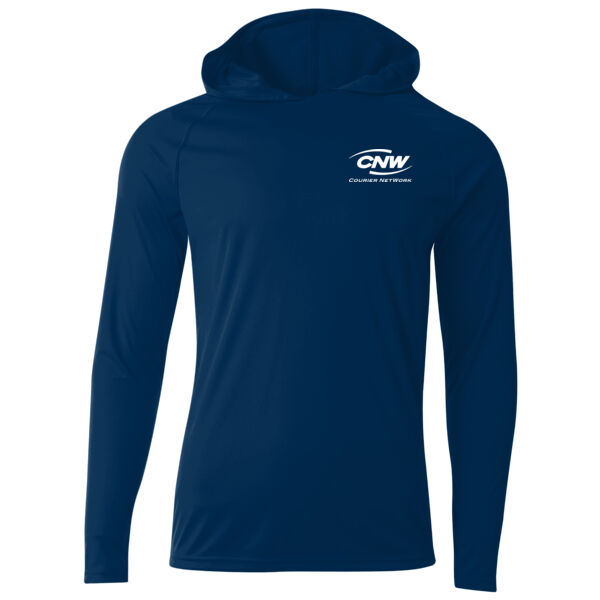   - Cooling Performance Long Sleeve Hooded Tee Thumbnail